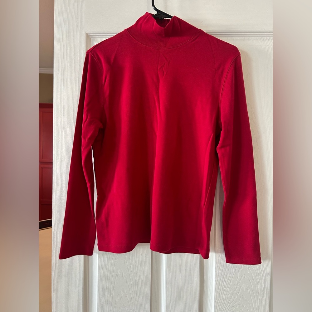 Pendleton Red Turtleneck M Women